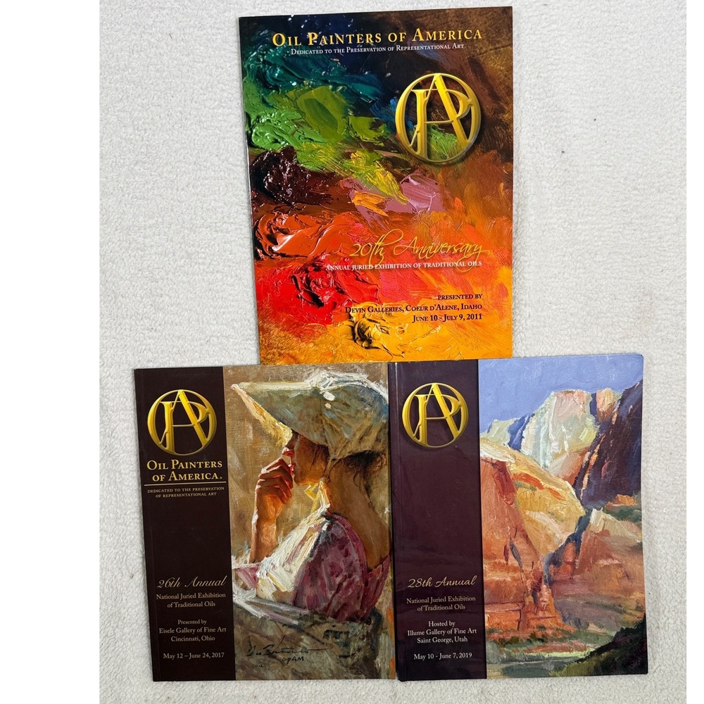 Oil Painters of America Annual Exhibition National Juried Exhibition Catalogs 3